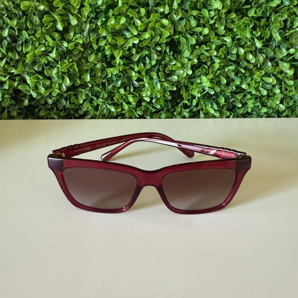 Salvatore Ferragamo Accessories - Ferragamo Gancini 54mm Rectangular Sunglasses